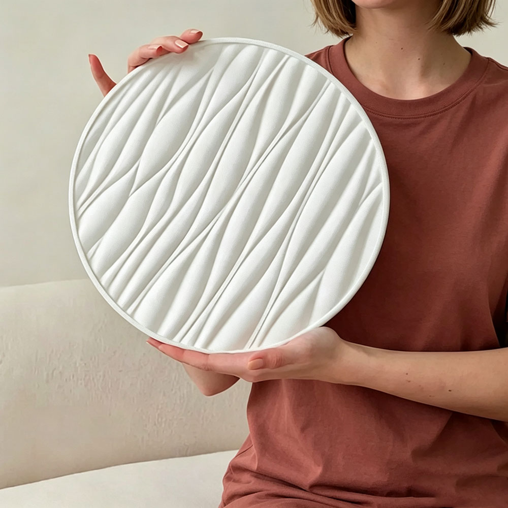 Coaster Mold Round - Molde de Silicone Grande Redondo para