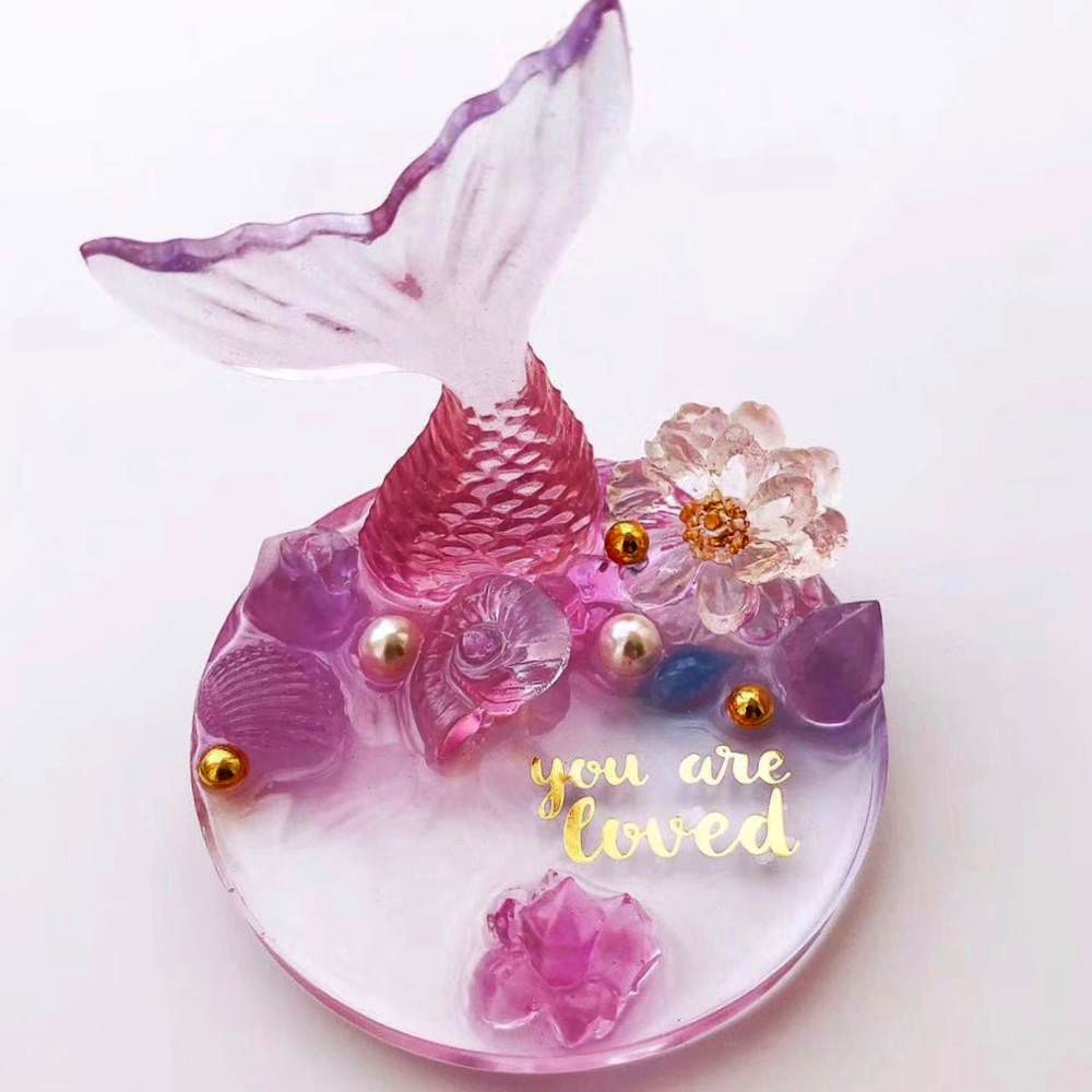 Coaster Mold Round - Diy artesanato silicone fluido artes copo
