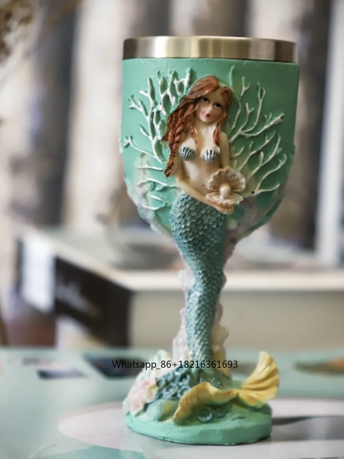 Resin Crafts - Copo de Água Criativo em Resina