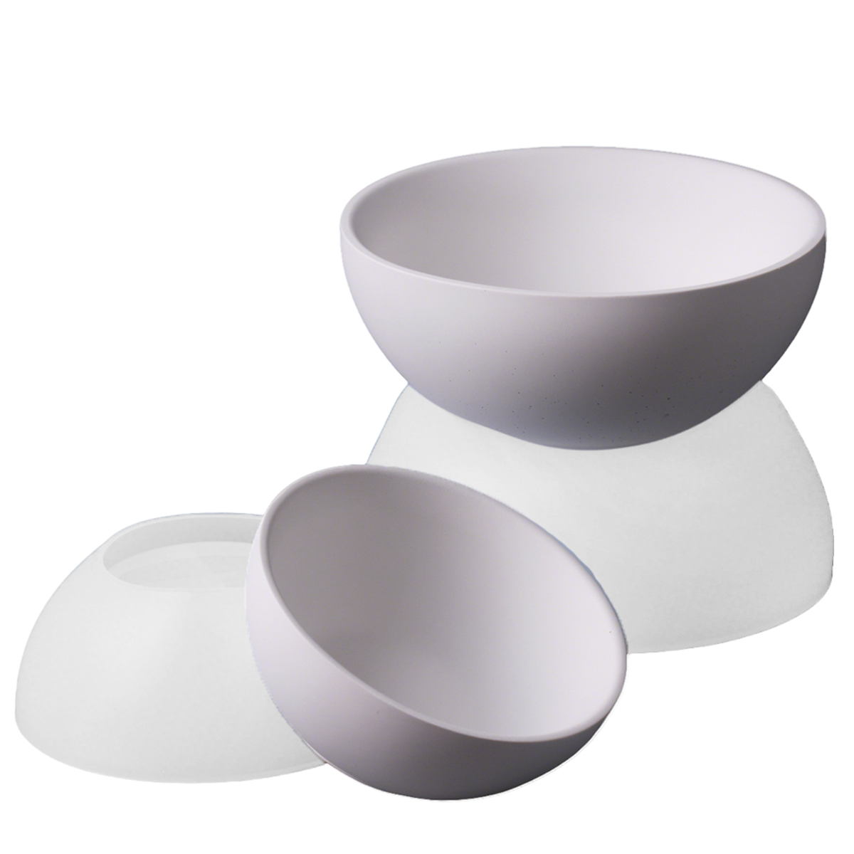 Coaster Mold Round - Tigela de armazenamento de concreto molde