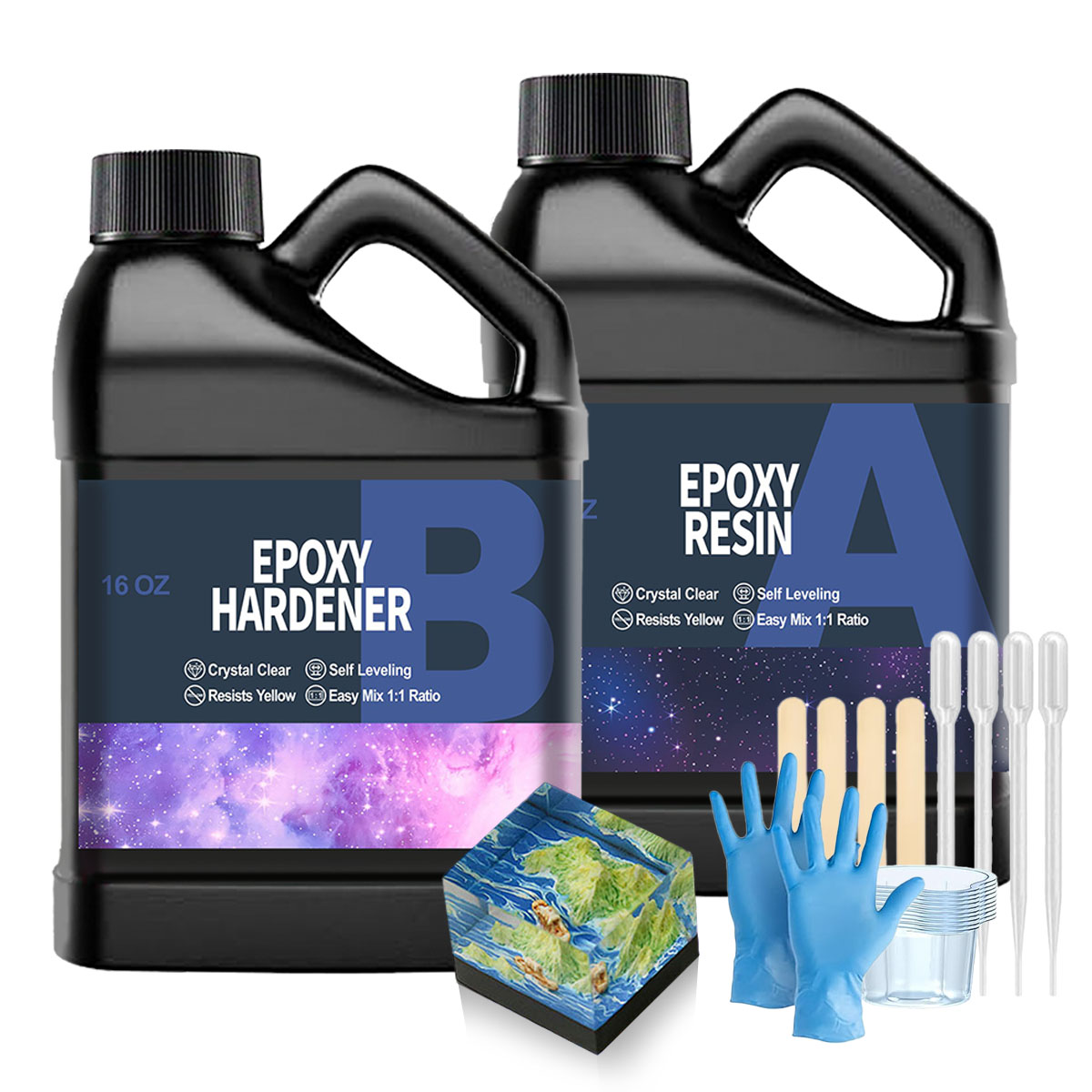 Kit de Resina Epóxi Transparen - Resin Jewelry Kit avaliação e preço