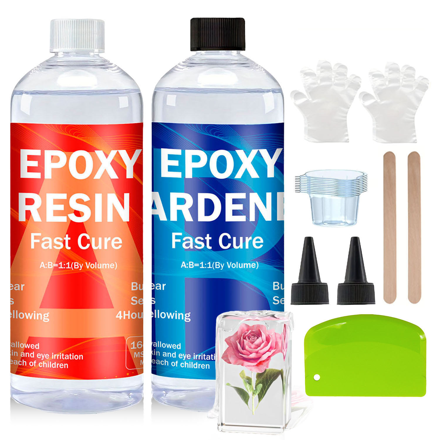 Kit de Resina Epóxi Transparen - Resin Jewelry Kit avaliação e preço