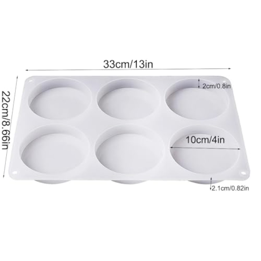 Moldes de Silicone Redondos Pr - Coaster Mold Round avaliação e preço