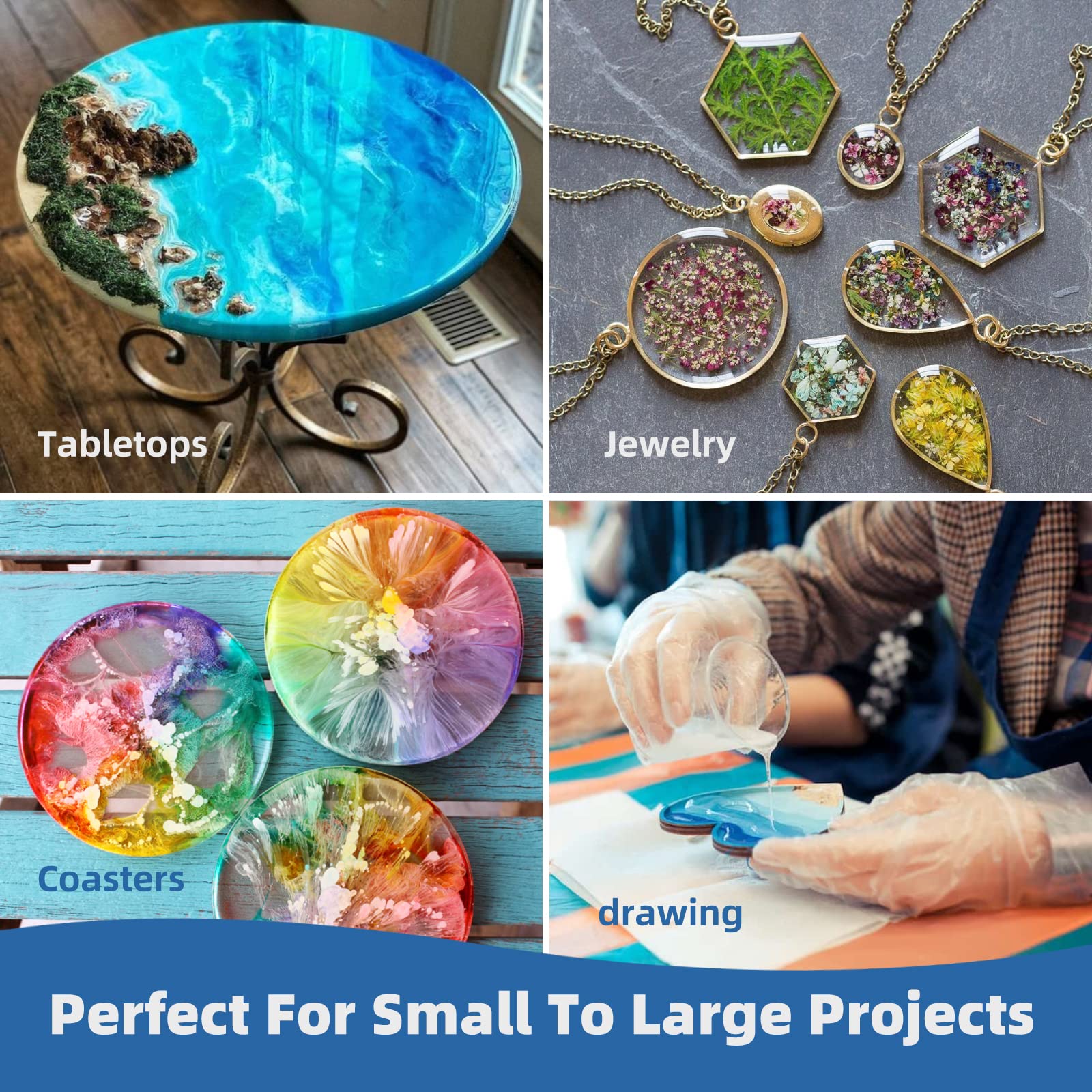 Kit de Resina Epóxi para Fundi - Resin Jewelry Kit avaliação e preço