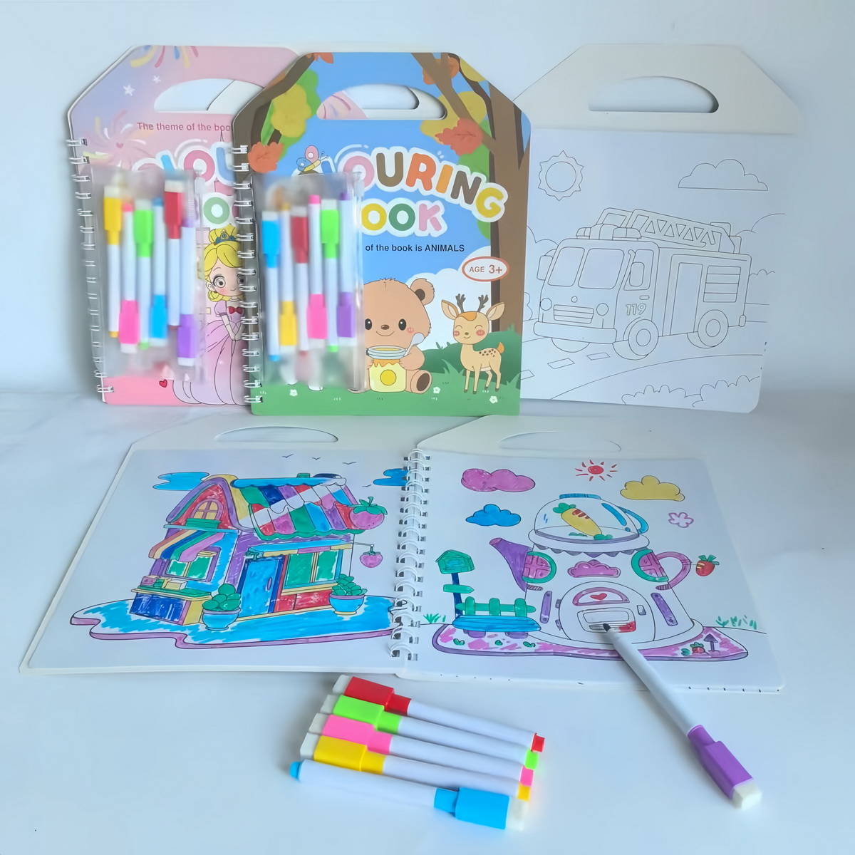 1 conjunto de 16 páginas color - Copic Marker Sketch avaliação e preço