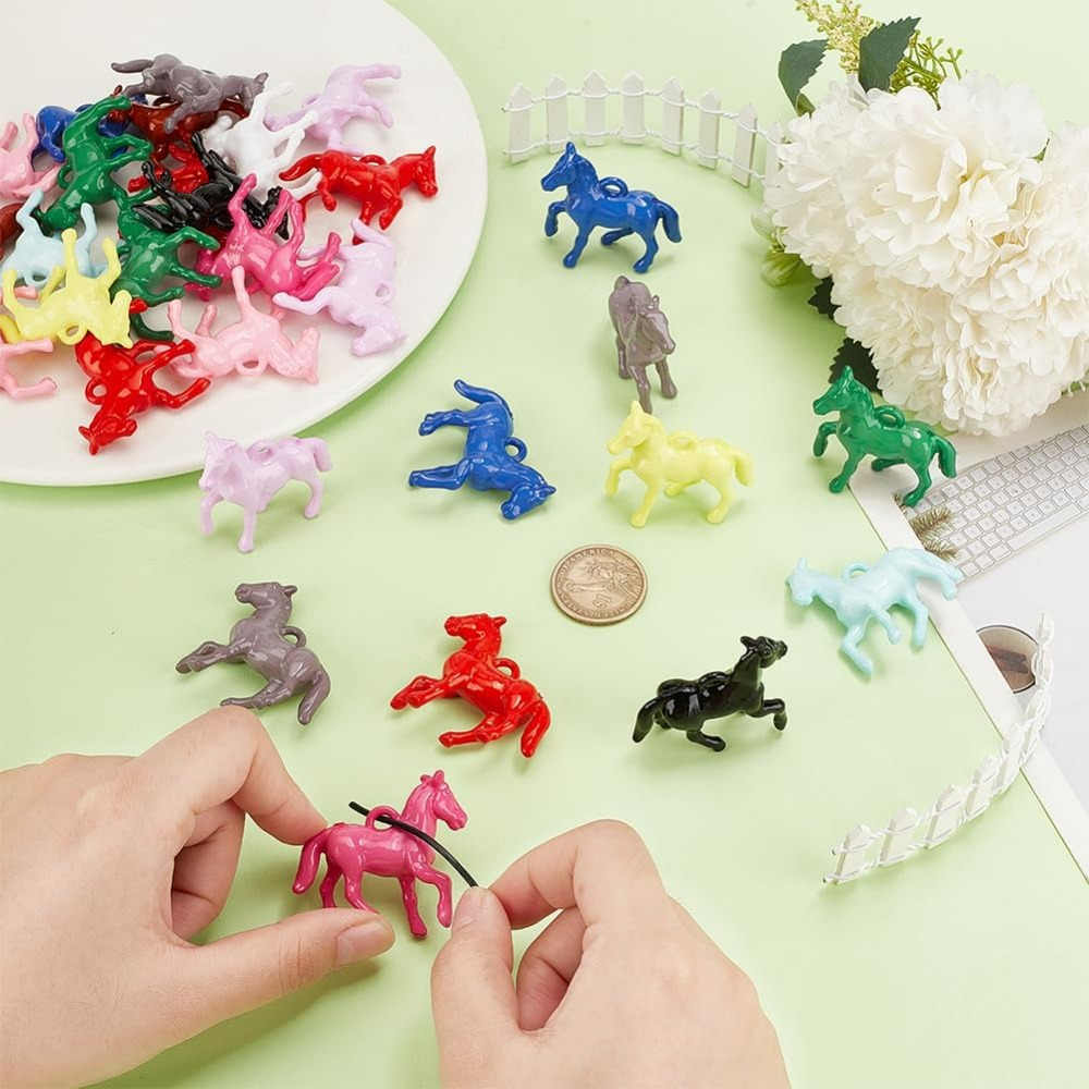 48 pçs pingentes acrílicos opa - Resin Craft Kit avaliação e preço