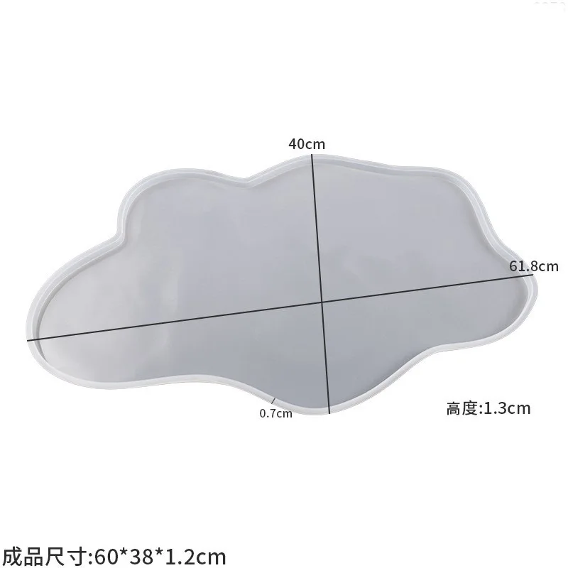 Molde de Silicone Grande de 61 - Resin Ocean Wave Mold avaliação e preço