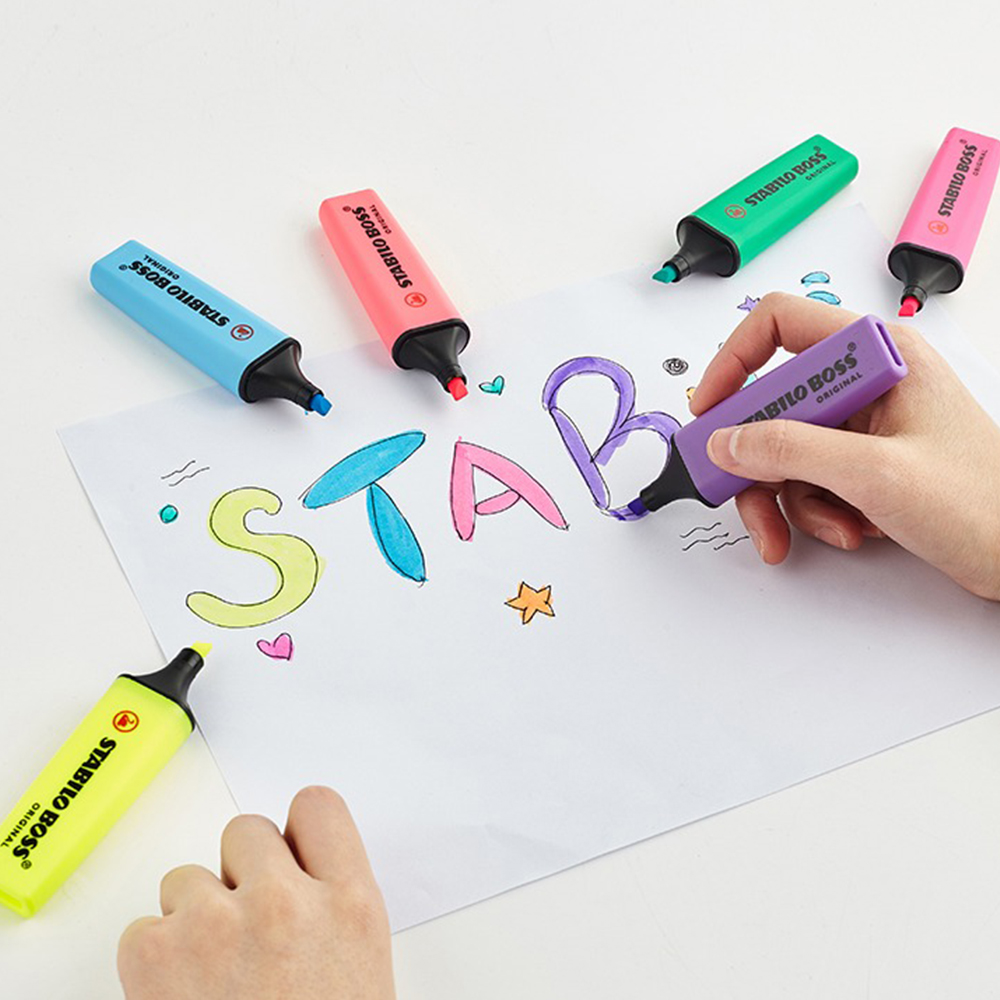 1 peça marcador stabilo alemão - Stabilo Marker Boss avaliação e preço