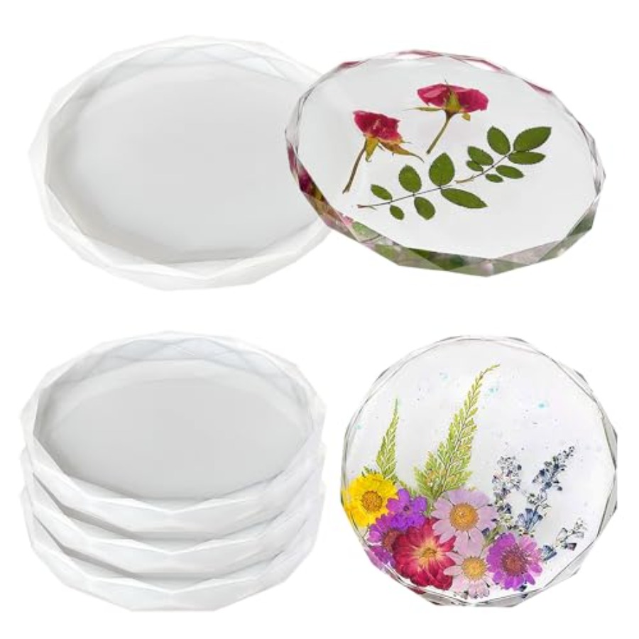 Conjunto de 4 Moldes para Coas - Geode Mold Silicone avaliação e preço