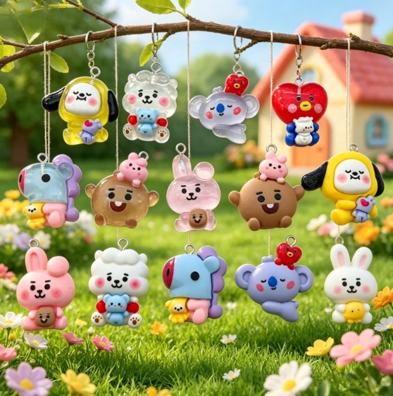 7 peças de pingentes de resina - Resin Crafts avaliação e preço