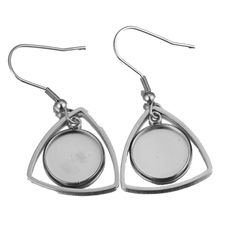 10 peças bandeja de aço inoxid - Bezels Set Pendant avaliação e preço