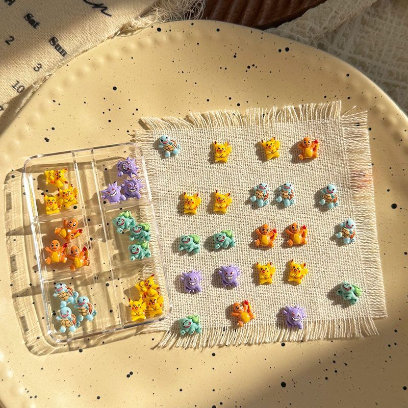 Acessórios de nail art Pokémon - Resin Crafts avaliação e preço