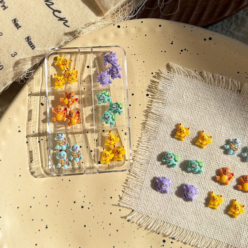 Acessórios de nail art Pokémon - Resin Crafts avaliação e preço