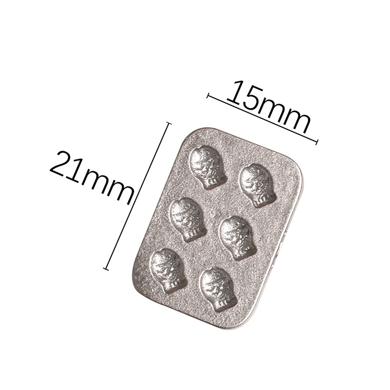 10 pçs casa de boneca em minia - Silicone Mold Tray avaliação e preço