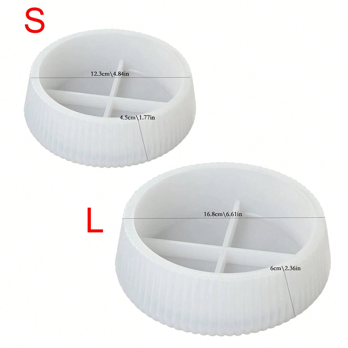 1pc grande redondo listrado ti - Coaster Mold Round avaliação e preço