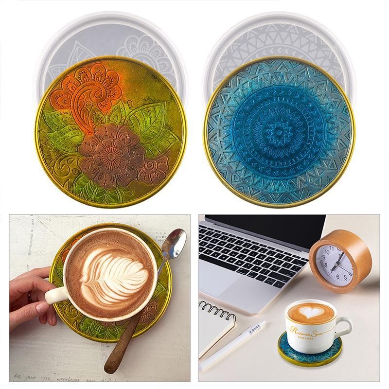 Molde de silicone redondo cria - Coaster Mold Round avaliação e preço