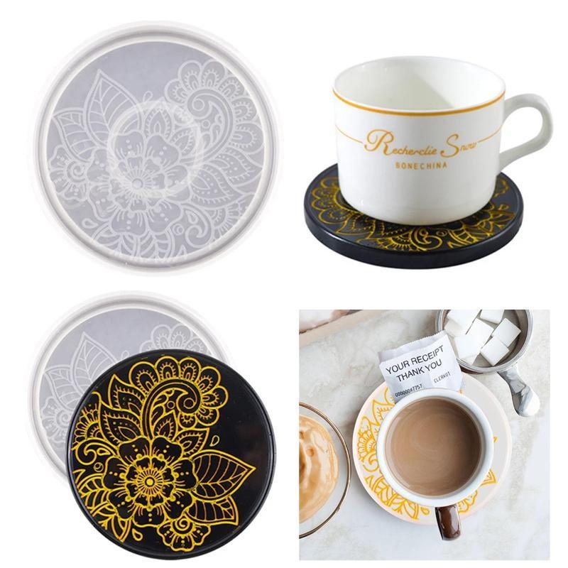 Molde de silicone redondo cria - Coaster Mold Round avaliação e preço