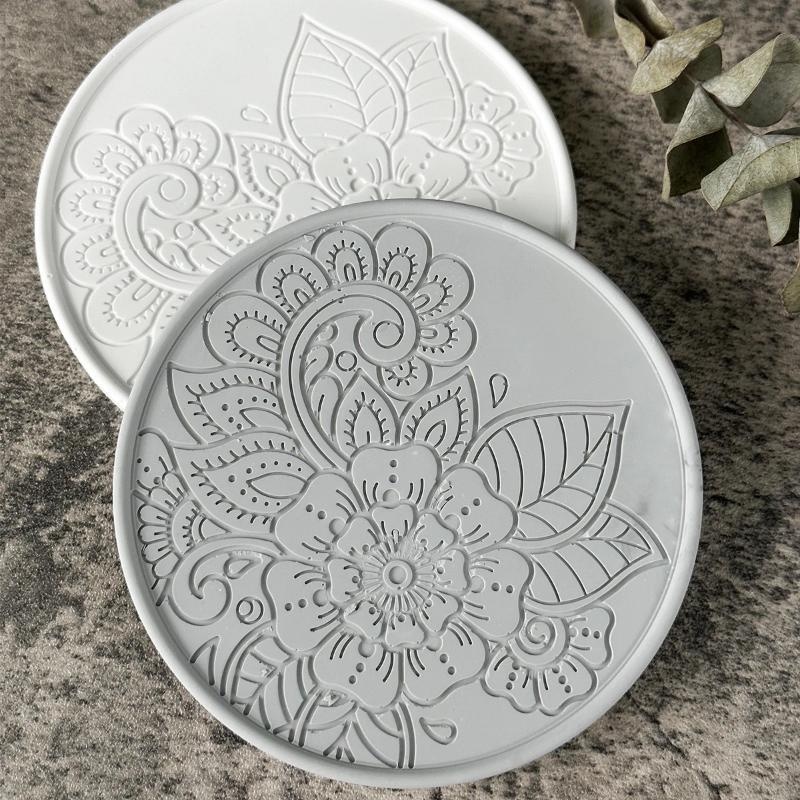 Molde de silicone redondo cria - Coaster Mold Round avaliação e preço