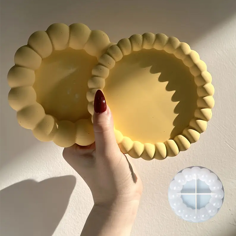 Diy redondo bolha bandeja coas - Coaster Mold Round avaliação e preço
