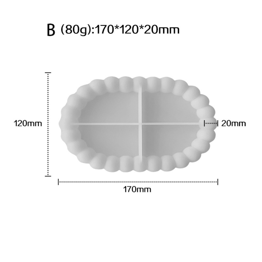 Molde de Silicone para Bandeja - Coaster Mold Round avaliação e preço