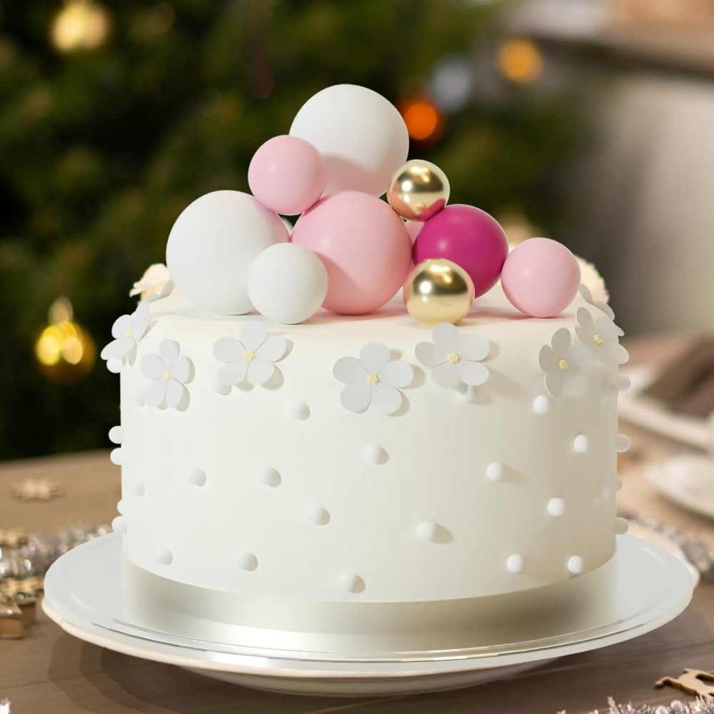 20 pçs bolo de feliz aniversár - Gold Foil Flakes avaliação e preço