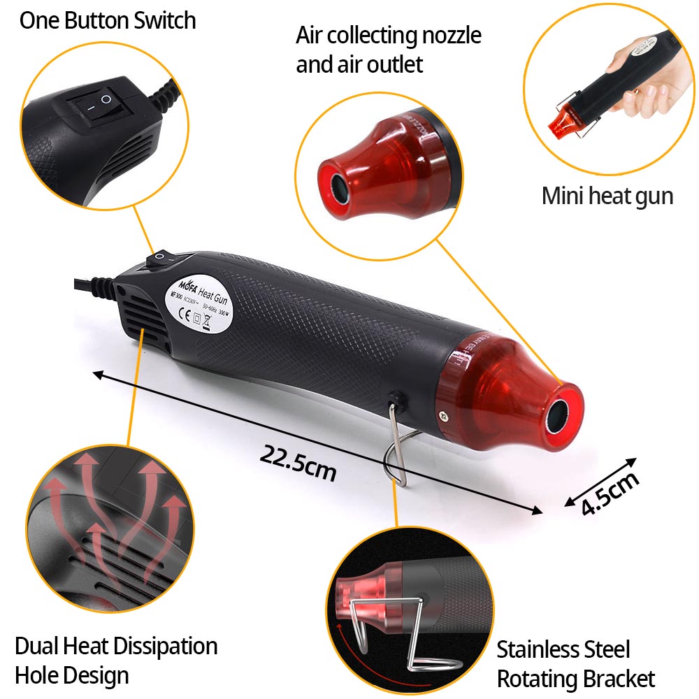 Pistola de calor de ar quente  - Heat Gun Small avaliação e preço