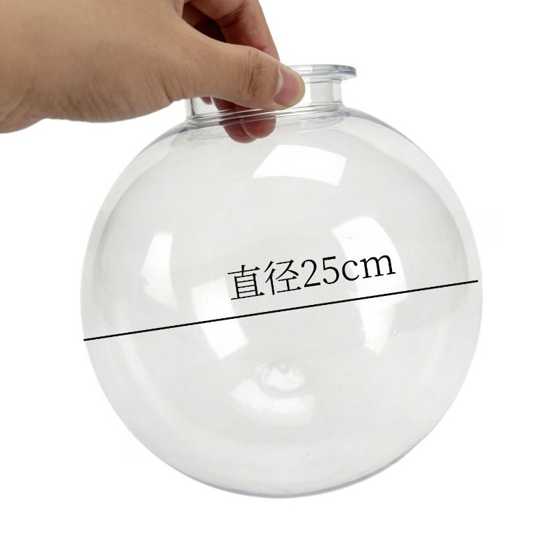 Balde de Plástico Transparente - Dome Mold Clear avaliação e preço